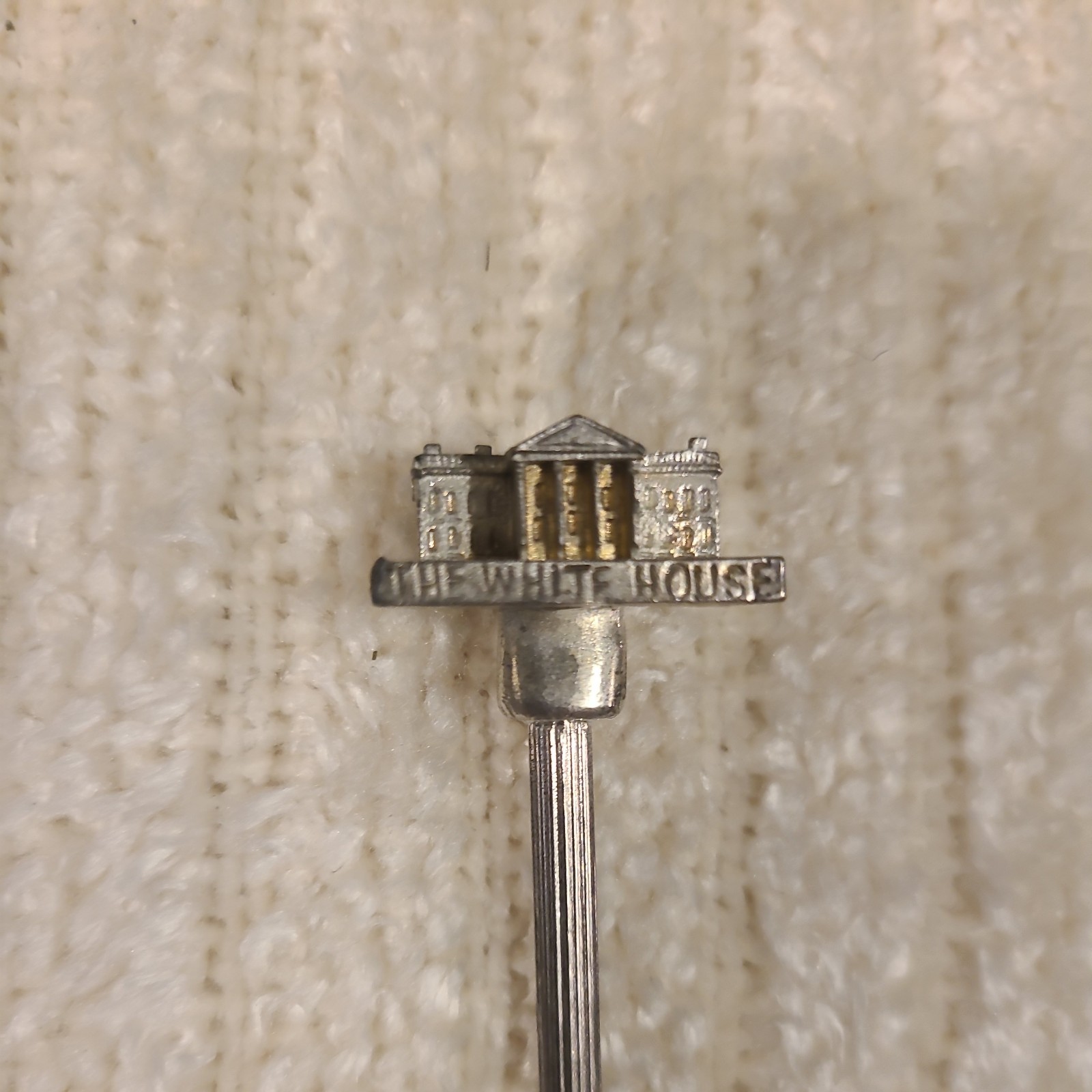 The White House Washington DC Spoon Souvenir Silver Plated WAPW Gt Britain
