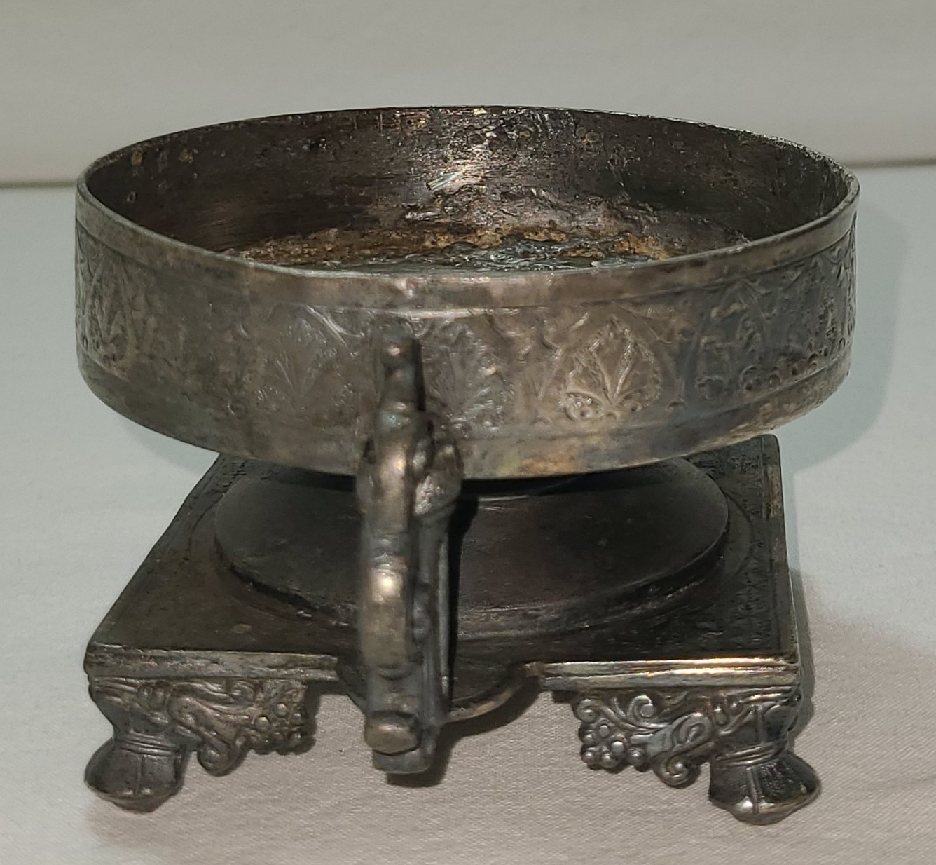 Pickle Castor Silverplate Frame Holder Antique 1875 – 1915