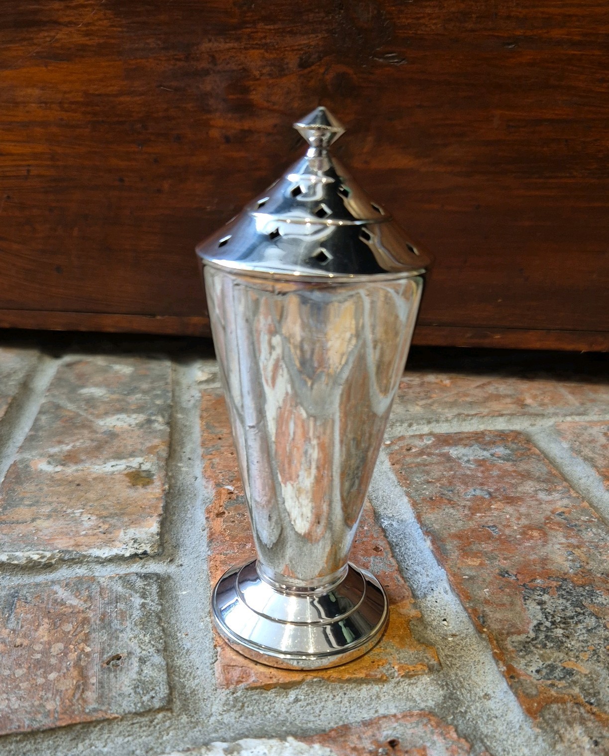 1930s James Dixon & Sons Silver-Plated Sugar Caster – Art Deco