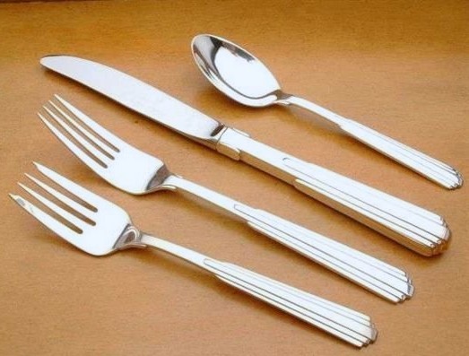 Paramount by Kirk Sterling Silver 4 Piece Setting, gently used