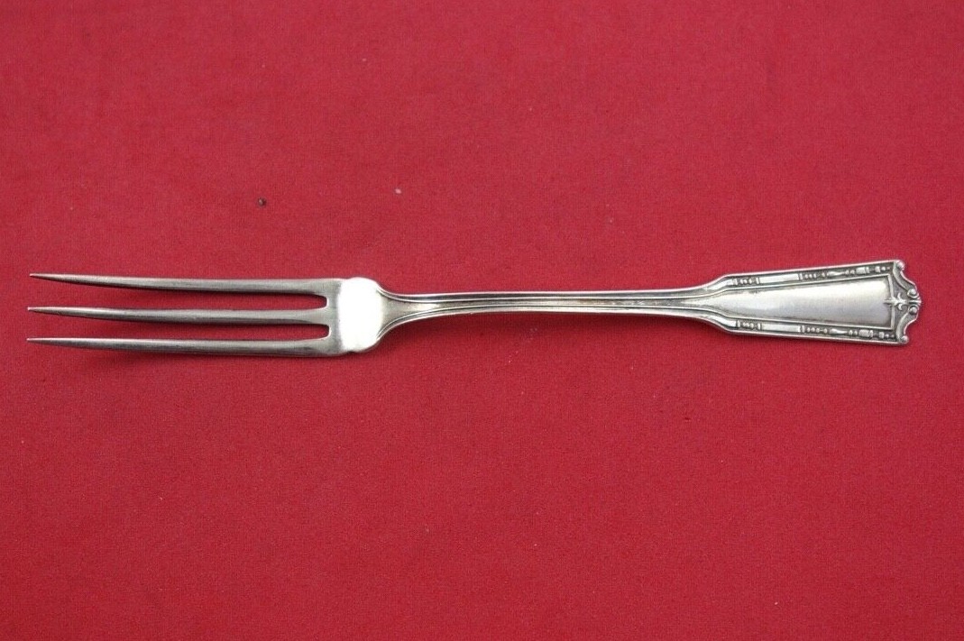 Nathan Hale by International Sterling Silver Strawberry Fork 3-tine 4 7/8″