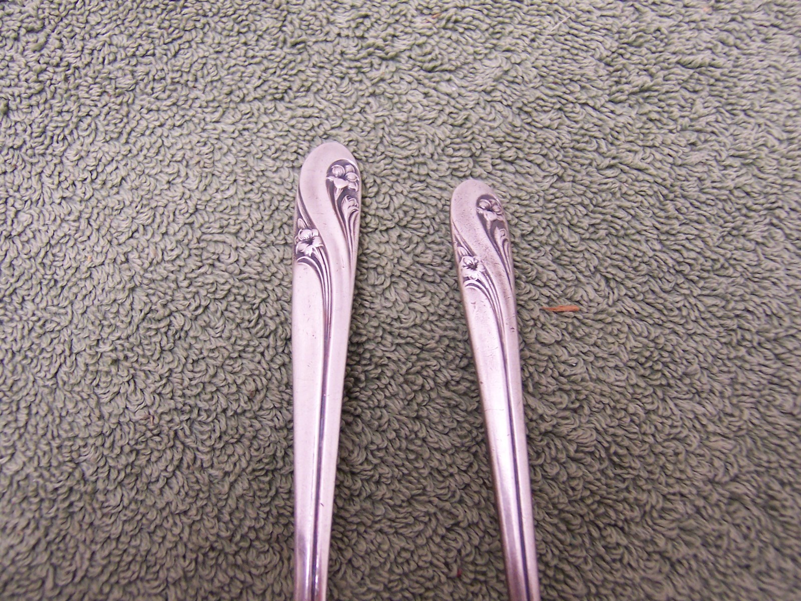 Vintage Holmes & Edwards IS Silverplate Romance Small Spoon & Fork