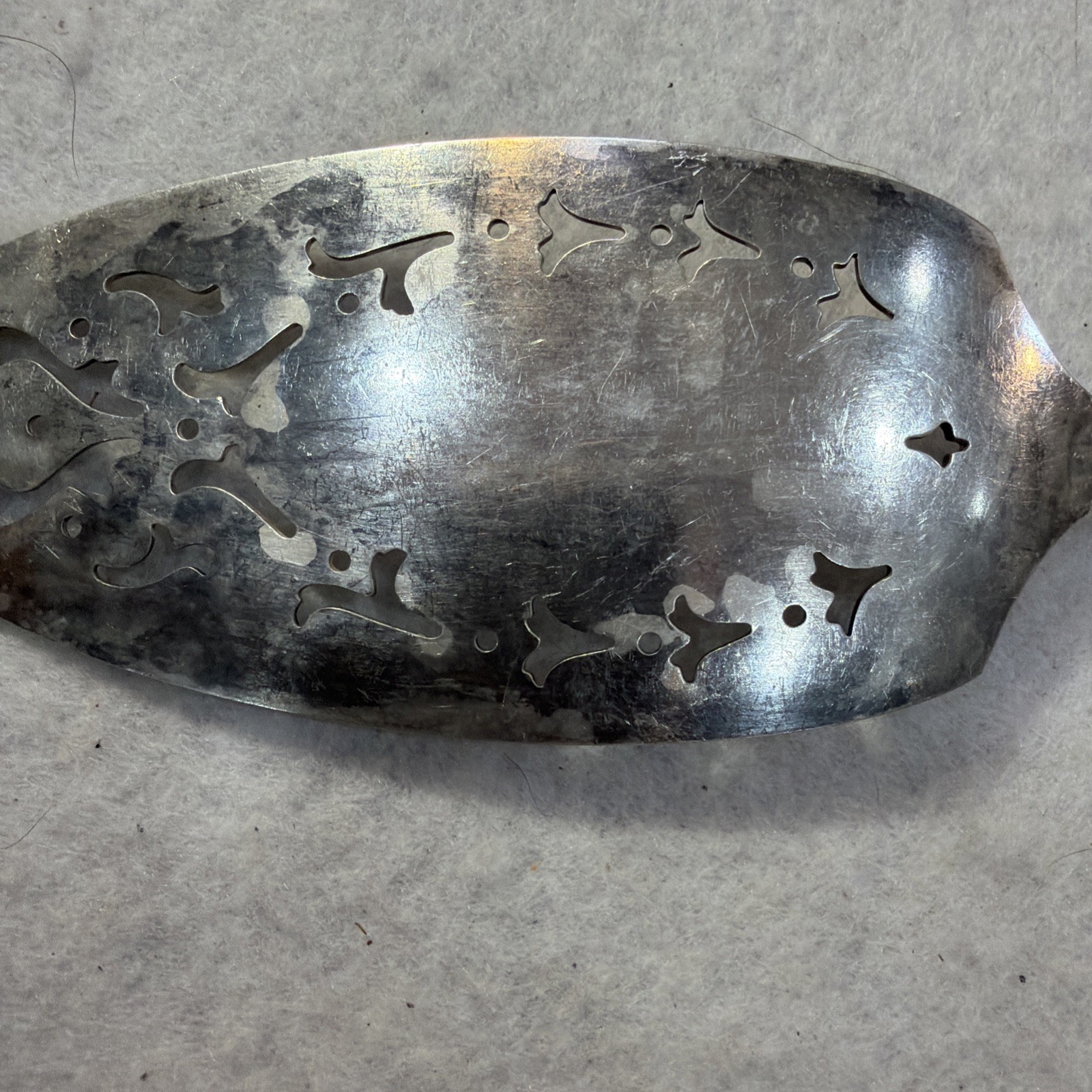 SL&GH ROGERS c1929 A1 Plus BERKELEY PTRN SILVERPLATED PIE PASTRY & CAKE SERVER2