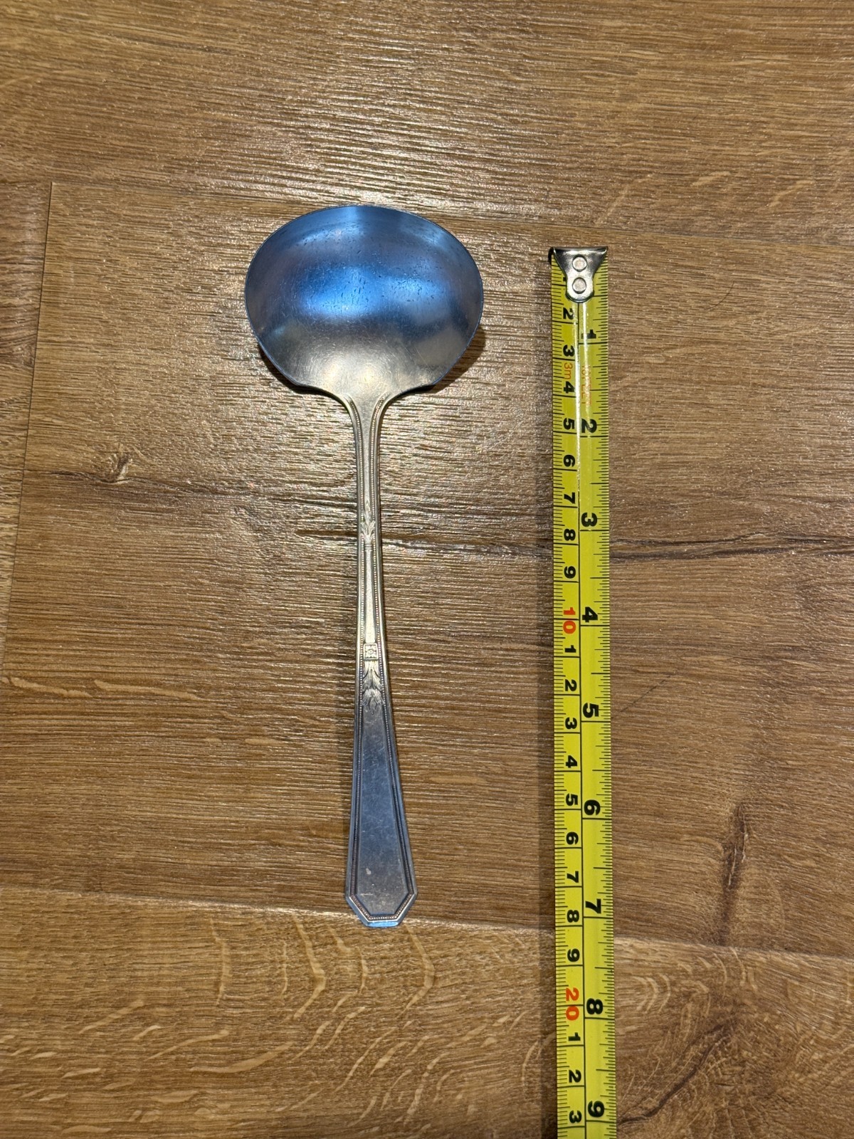 William Rogers & Sons Silver Plate Mayfair Pattern Gravy Ladle Spoon Very Good
