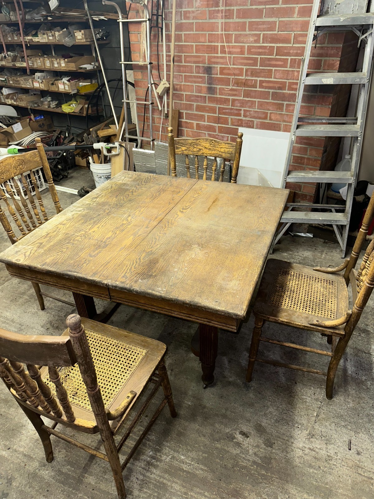 19th Century Antique Oak Table