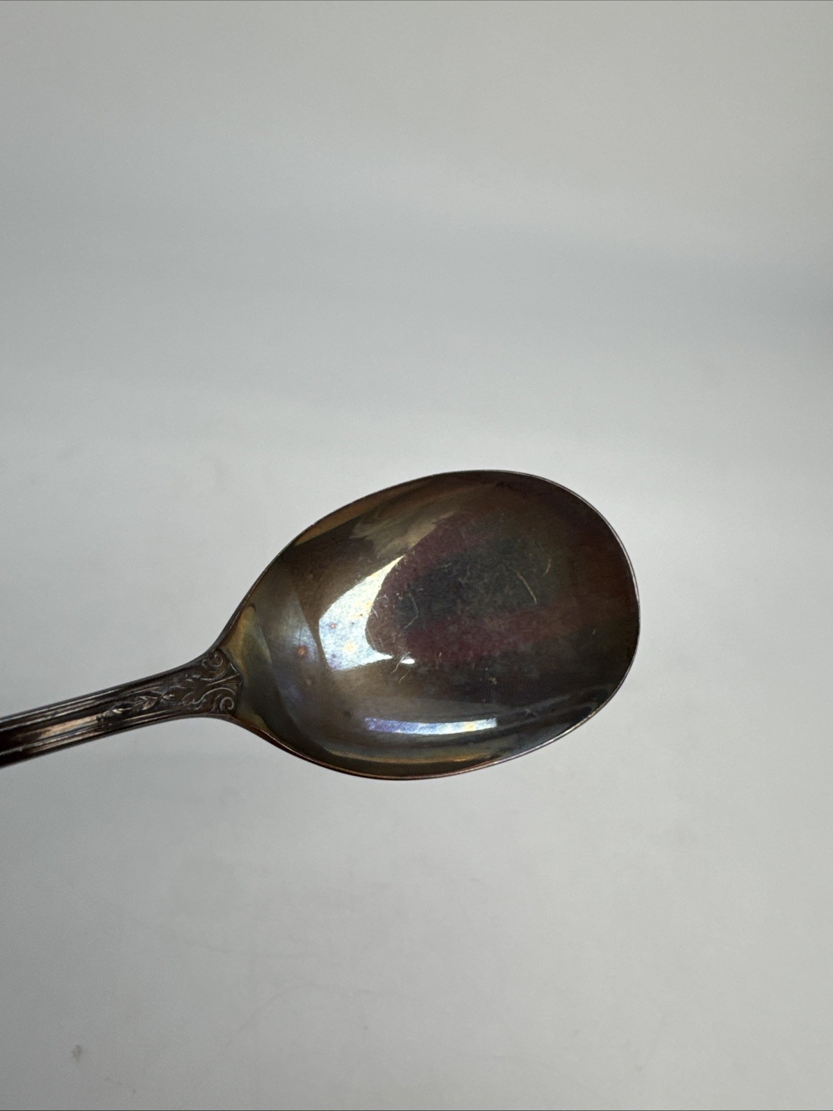 Sterling Silver Wallace Rose Point Spoon 18.1g 5.4” (B-576)