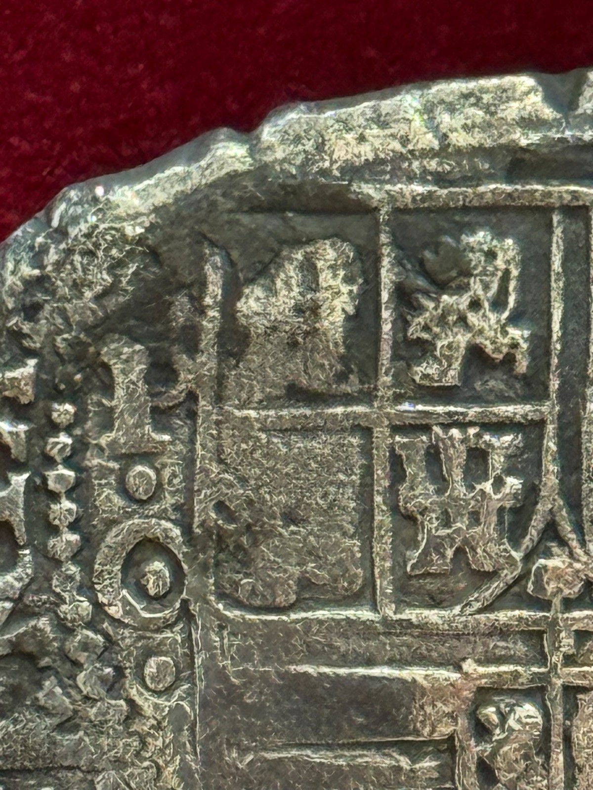Rare 8 Reales Spanish Colonial Coin from the Shipwreck of the Maravillas (1656)