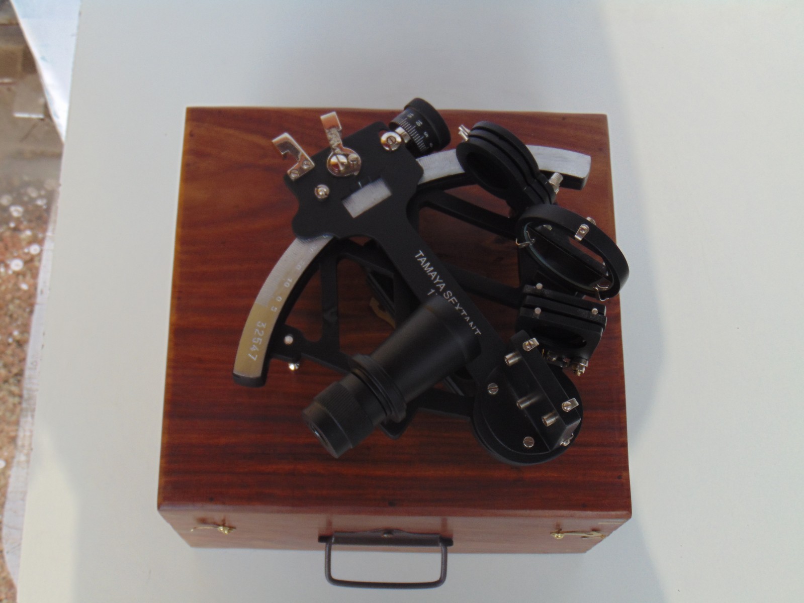Solid Aluminium Nautical Tamaya Sextant Accurate Working Navigation Vintage tama
