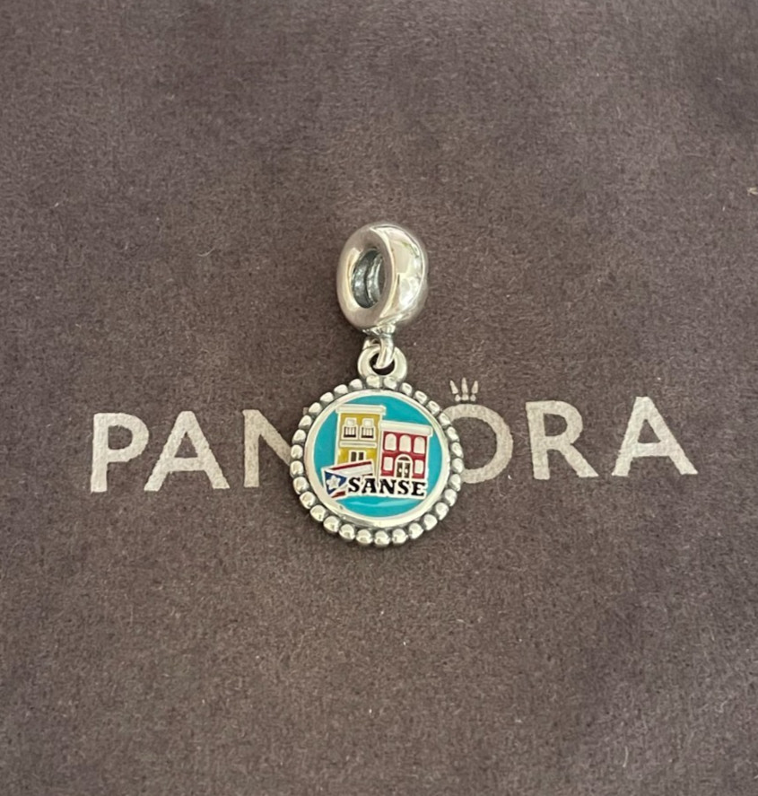 Sanse 2026 Exclusive Charm Pendant by Pandora S925 Sterling Silver Pre-owned