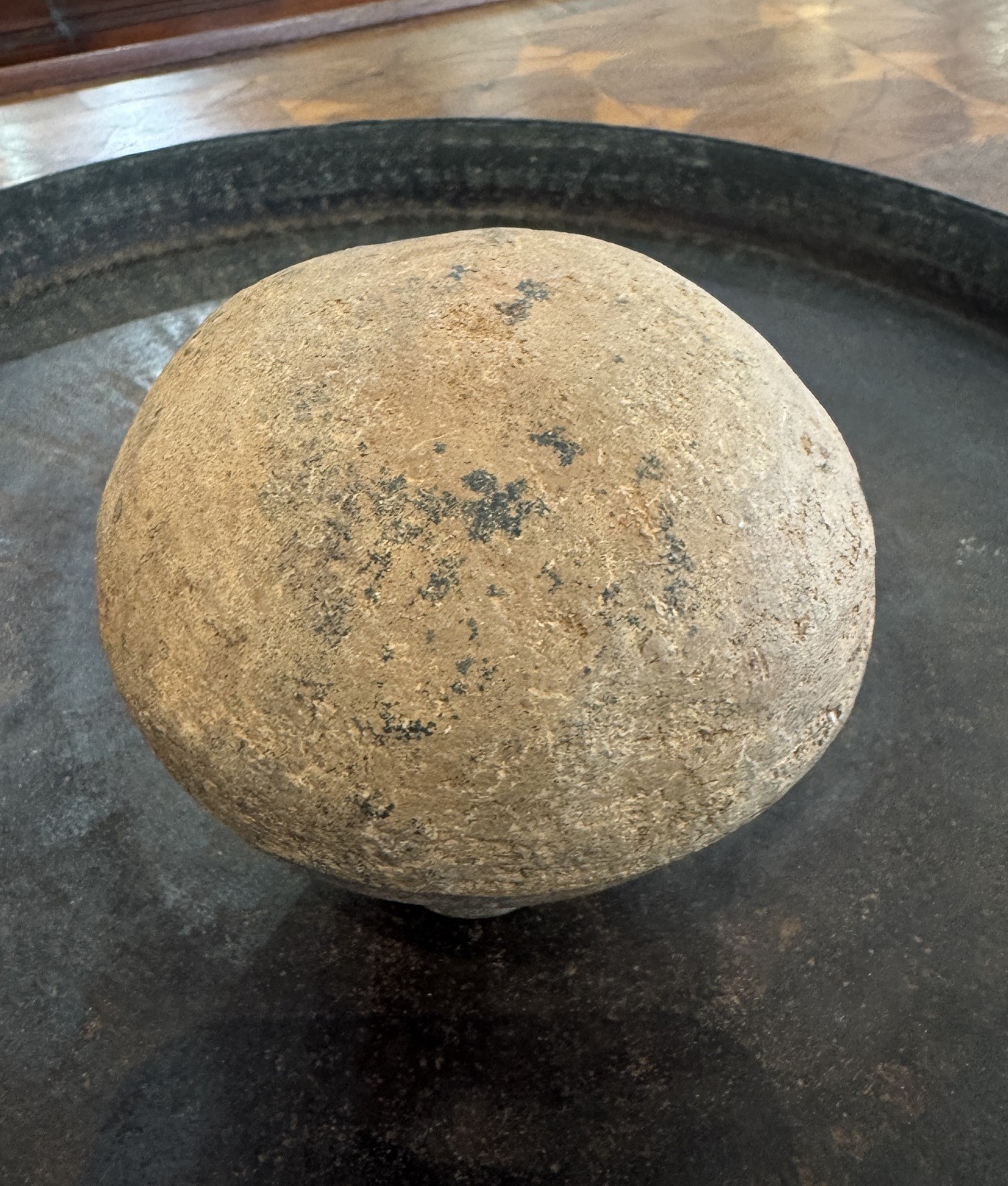 Ancient Pyu Burma Earthenware Pot / Vessel, c. 5th–9th Century 9.4cm High