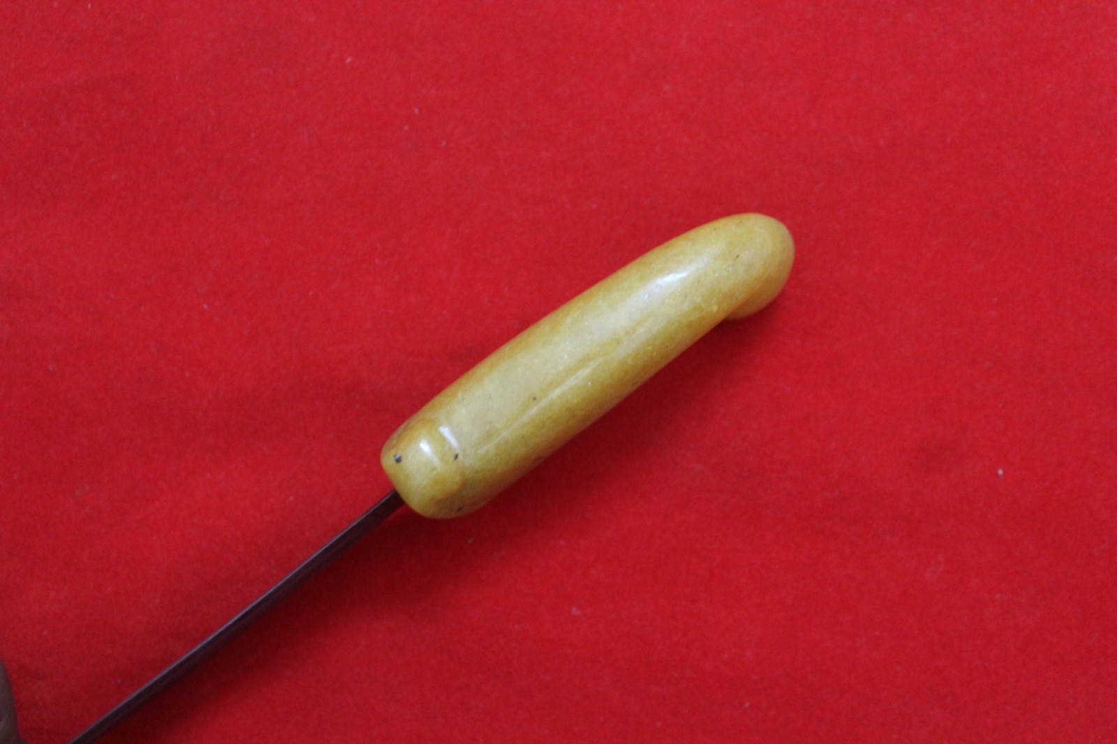 Old Vintage indo-persian mughal islamic jade gold damascus PARROT dagger khanjar