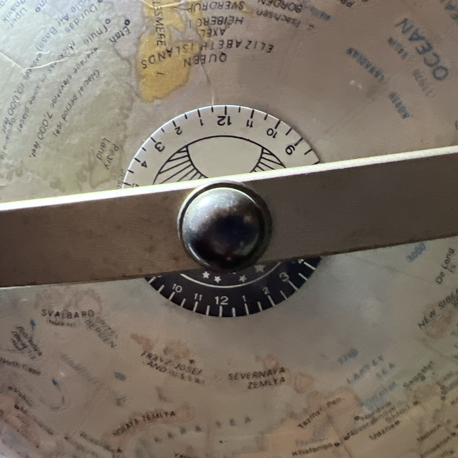 Vintage REPLOGLE Comprehensive 50in Globe Made in the USA – 1971 preUSSR fall