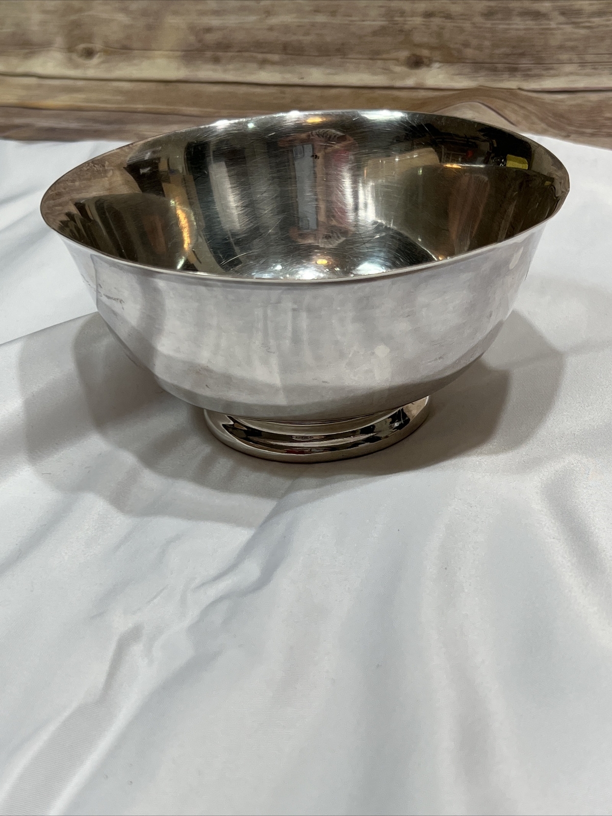 Reed & Barton Silver Plated Footed Bowl Dish 6.5″ Diameter 1120