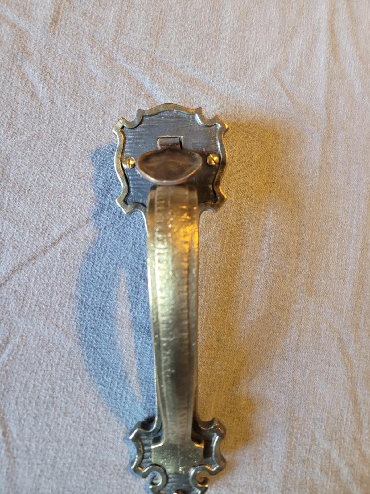 Antique Sargent 7261 Brass Door Grip Great Condition