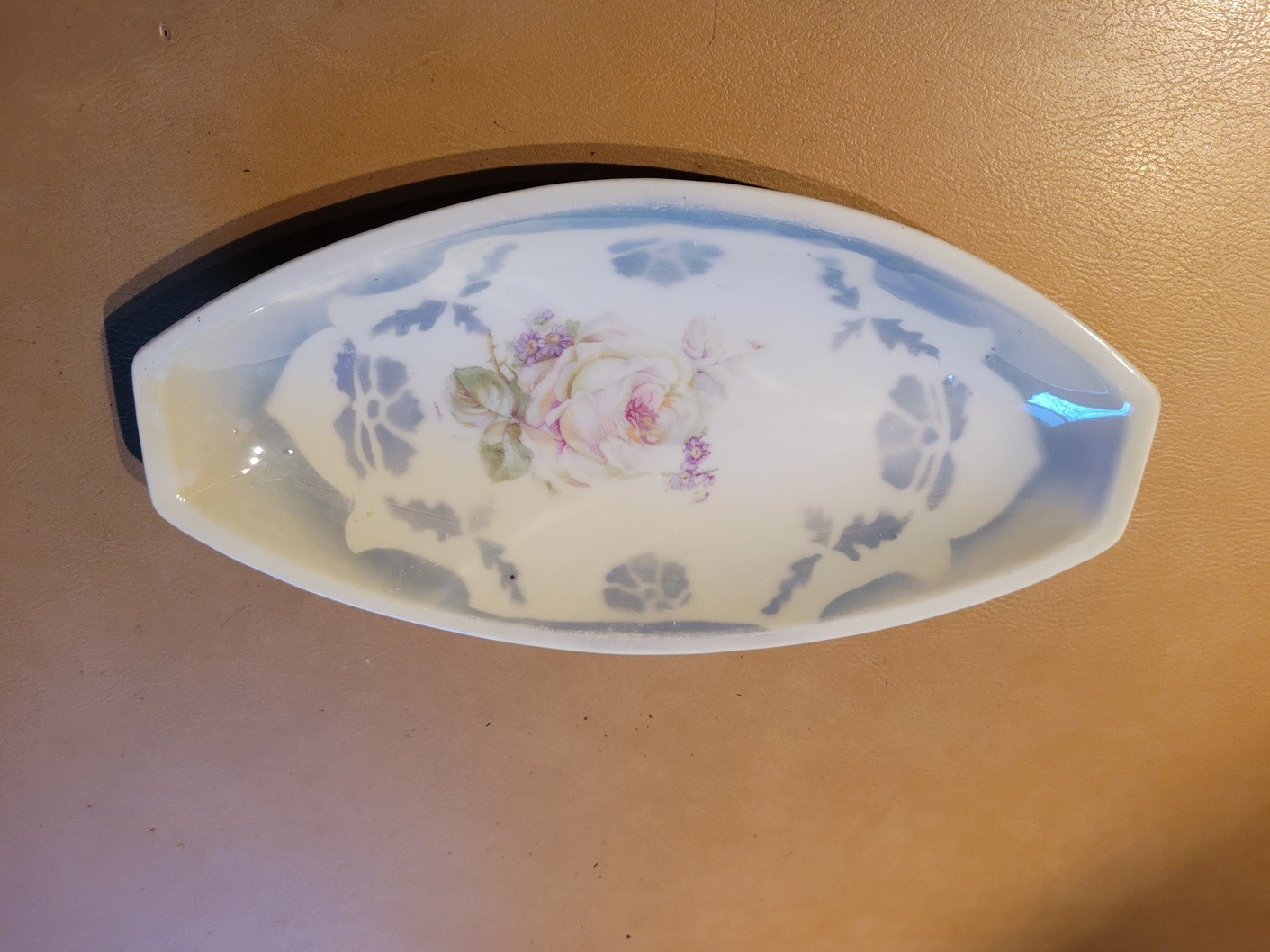 Three Crowns Germany plate antique porcelain china