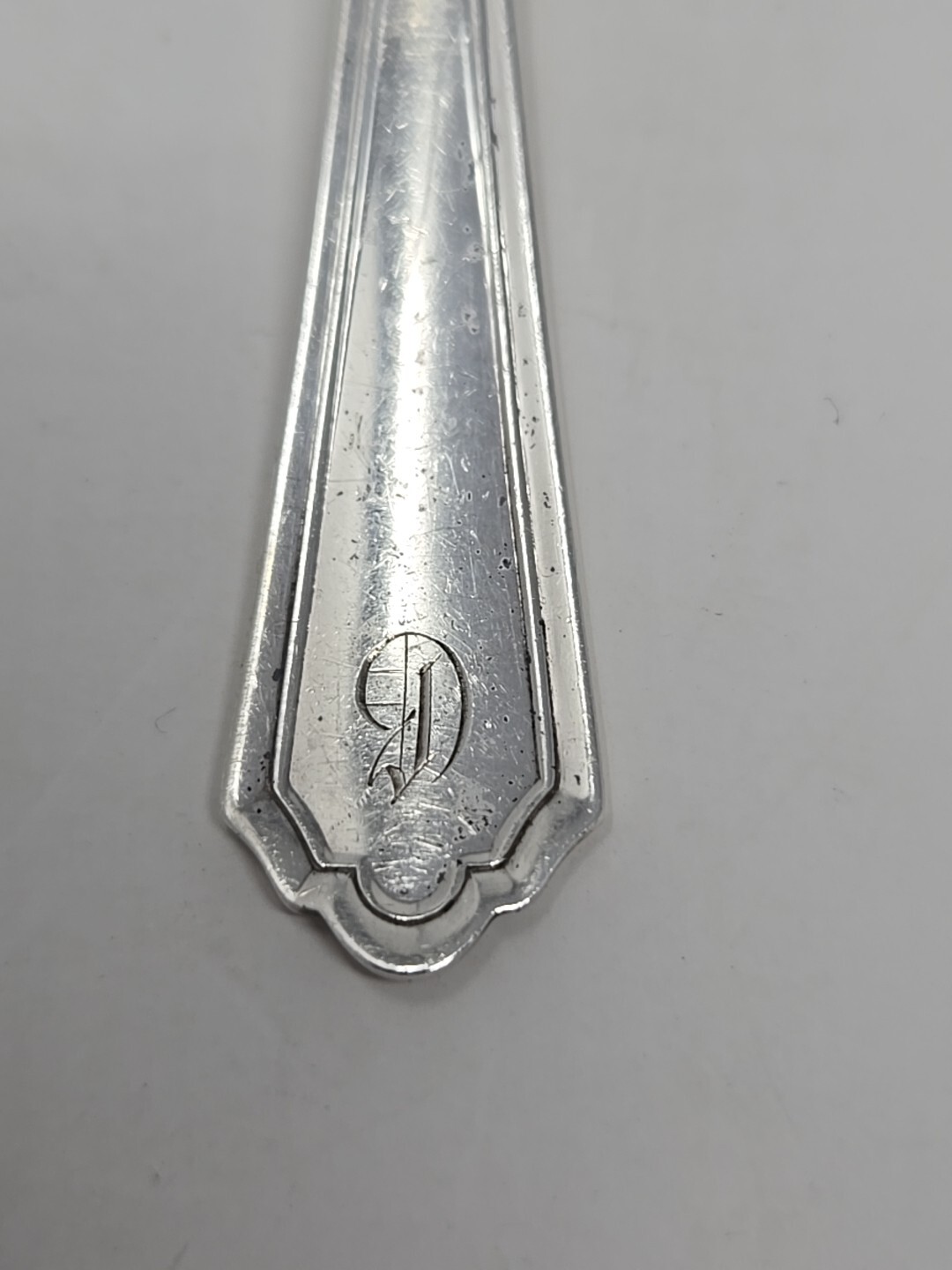 Set 6 Watson Silver CO. Sterling Teaspoons John Alden Pattern