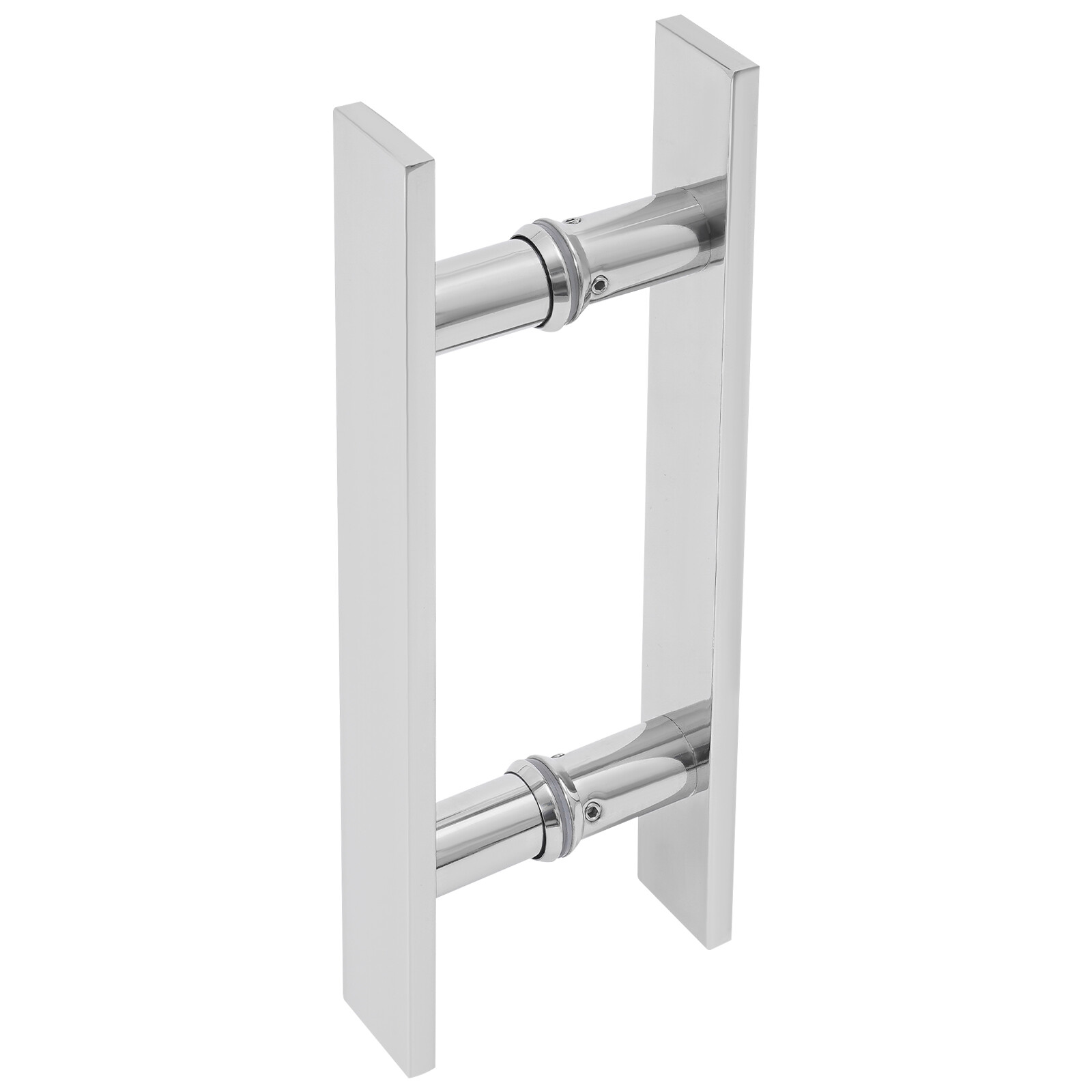 Stylish Push Pull Door Handle Set for Barn, Glass, and Wood Doors