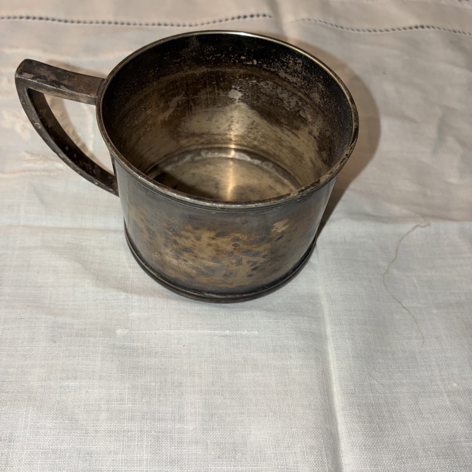 WmRoger’s Silver Plated Christening Cup