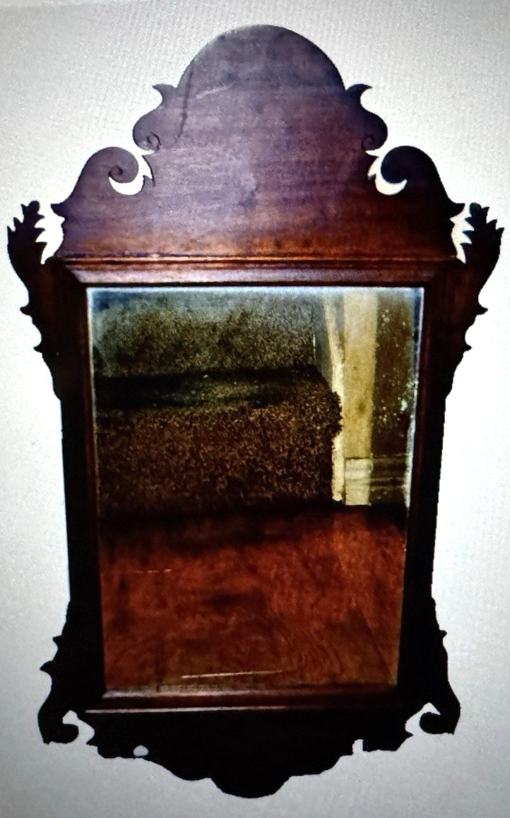 Original American Federal Chippendale mirror Late 18th early 19th century