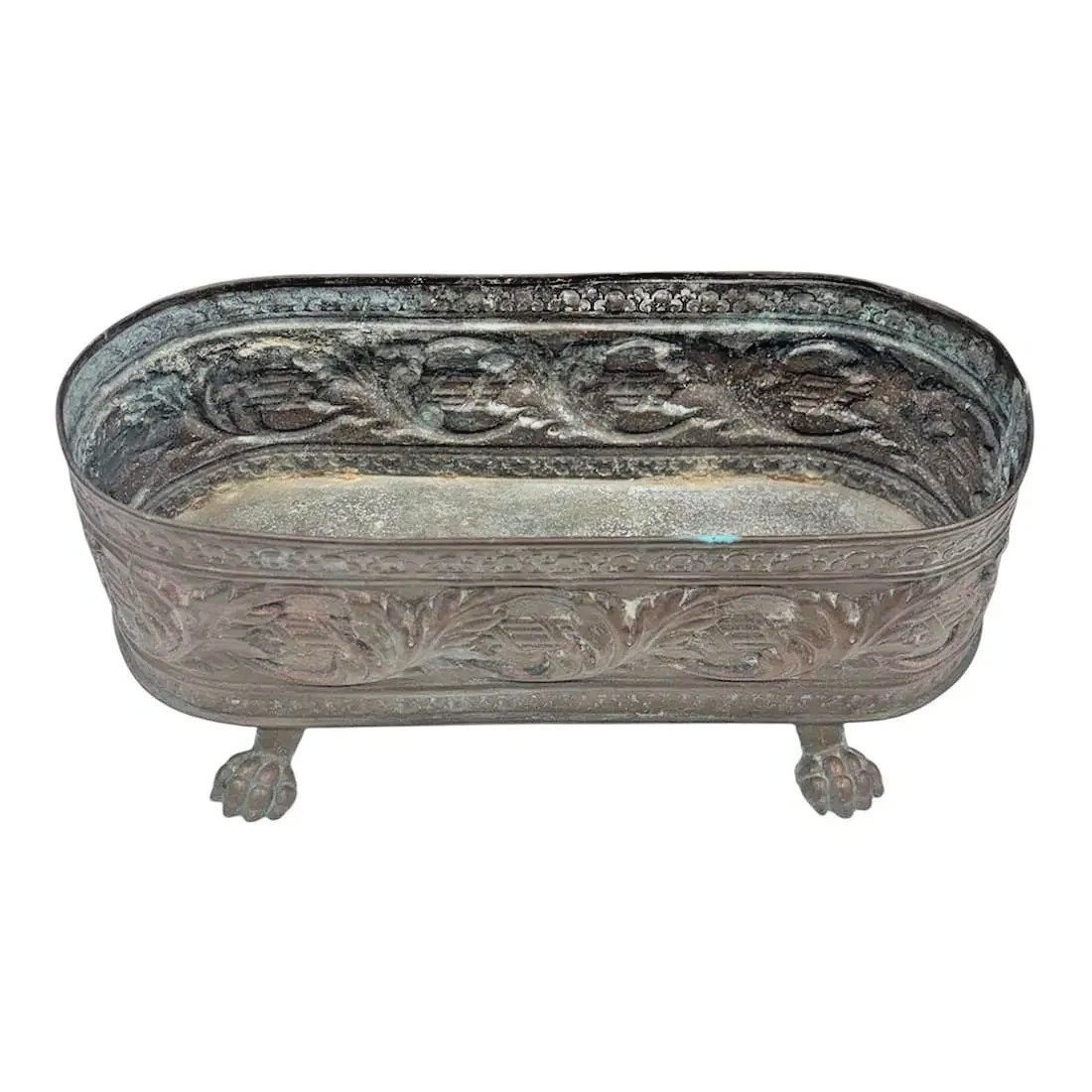 Antique Bronze Jardinière