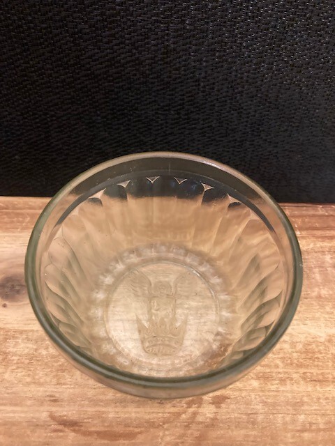 Rare Vintage Bee Angel Crown Jelly Jar