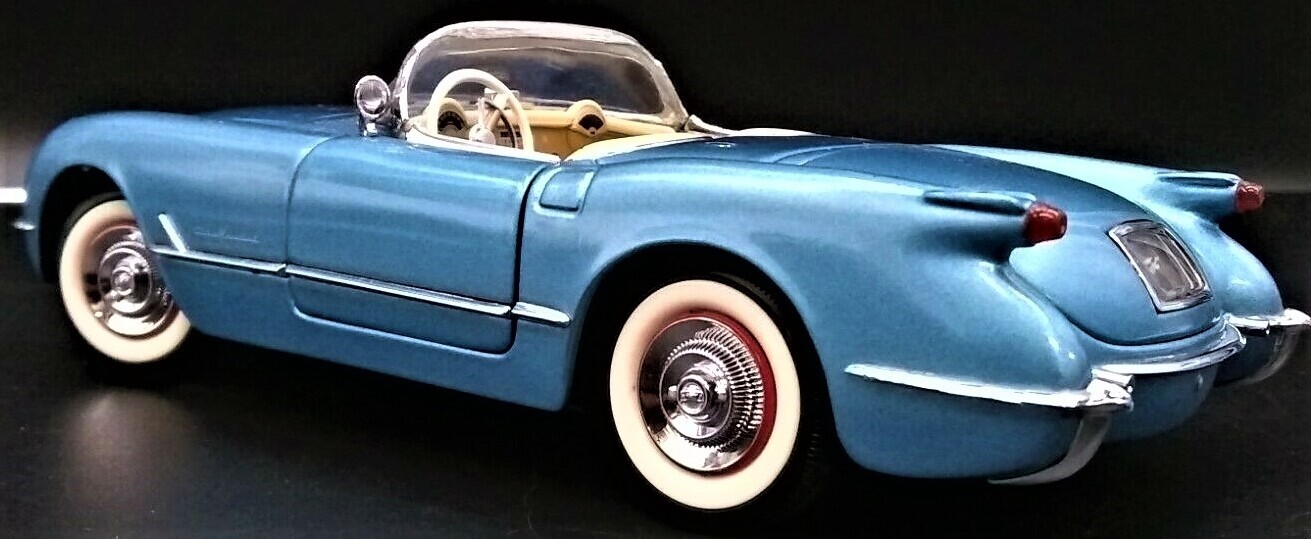 Antique Vintage Mid-Century Modernism Modern Chevrolet Corvette Concept Race Car