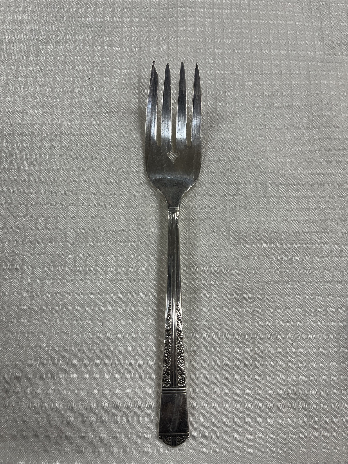Royal York 1937 Oneida Community Tudor Plate Salad Fork 6 1/2 Inch