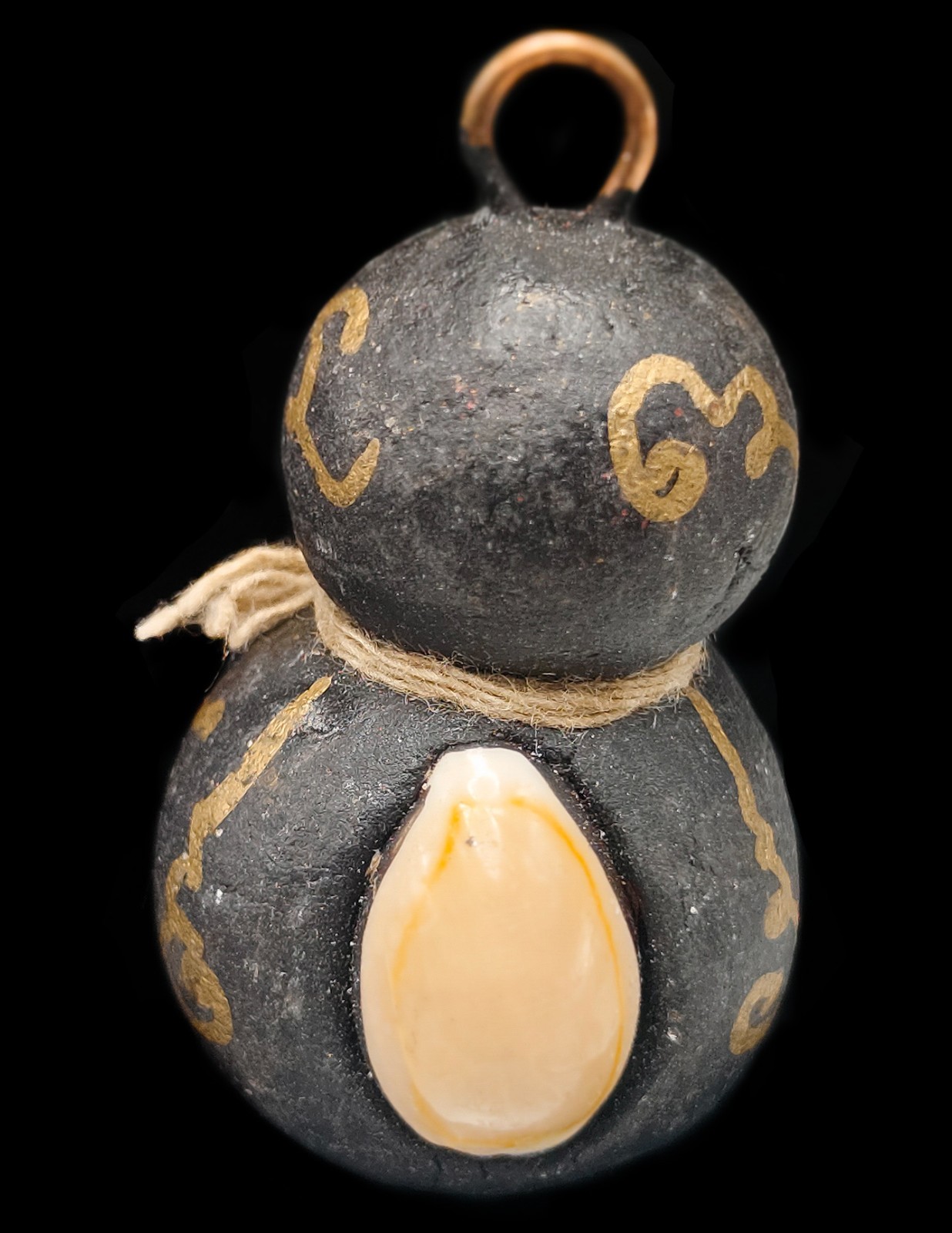 Business Gift Calabash Biakae Charm Protect Fortune Pendant Thai Amulet CK1300