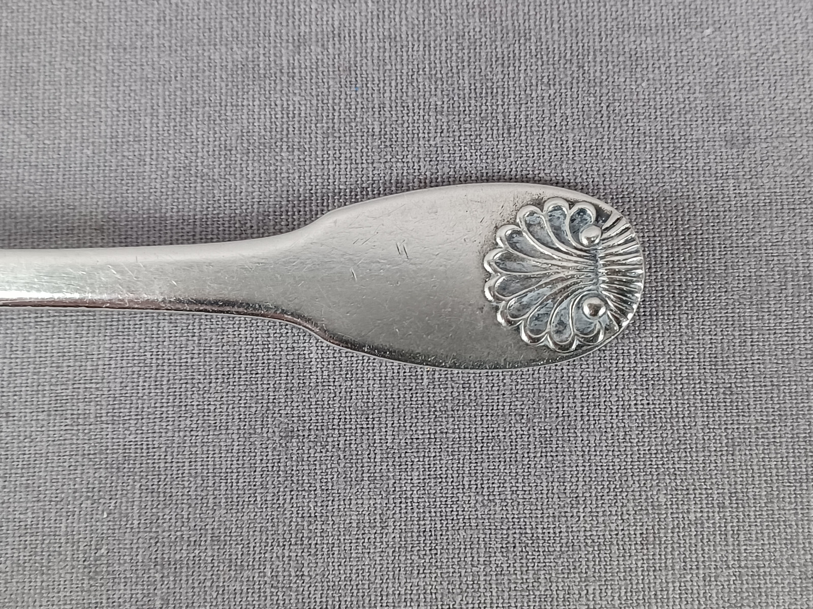 Cleveland & Post New London CT Coin Silver Salt Spoon Circa 1815-1837