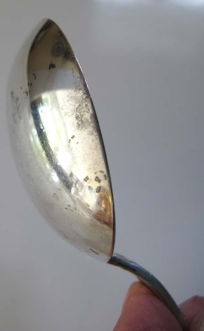 AMSTON Sterling Silver CHAMPLAIN ROUND BOWL SOUP SPOON – No Monogram