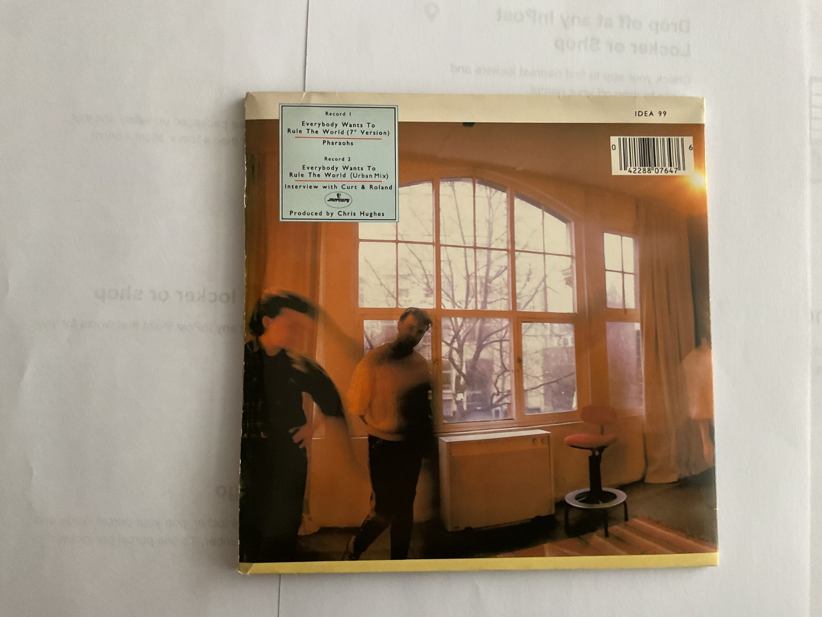 Limited Edition Tears For Fears Everybody Wants To Rule The World 2 discs
