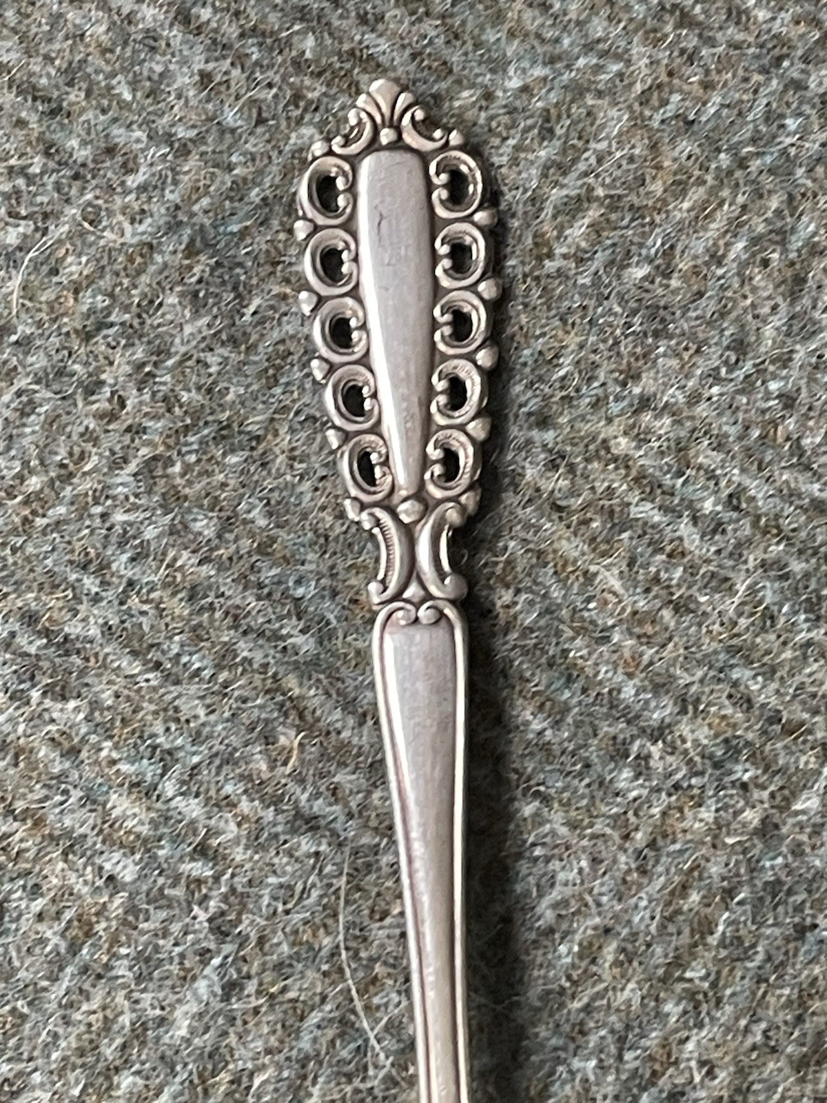 Swedish Silver Ornate Pattern Spoon 1968 By GAB 22.65 Grams