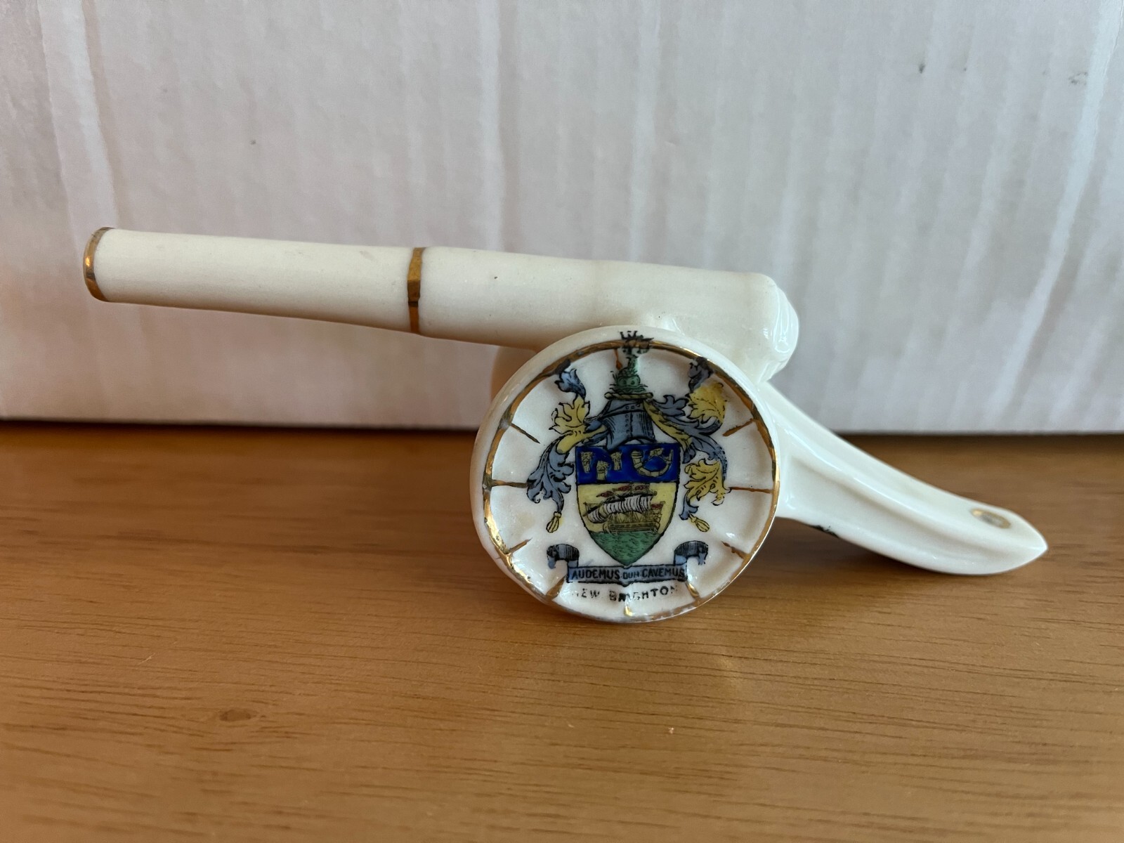 Crested porcelain Arcadian China – Rare model made for Carnie’s in Brighton UK