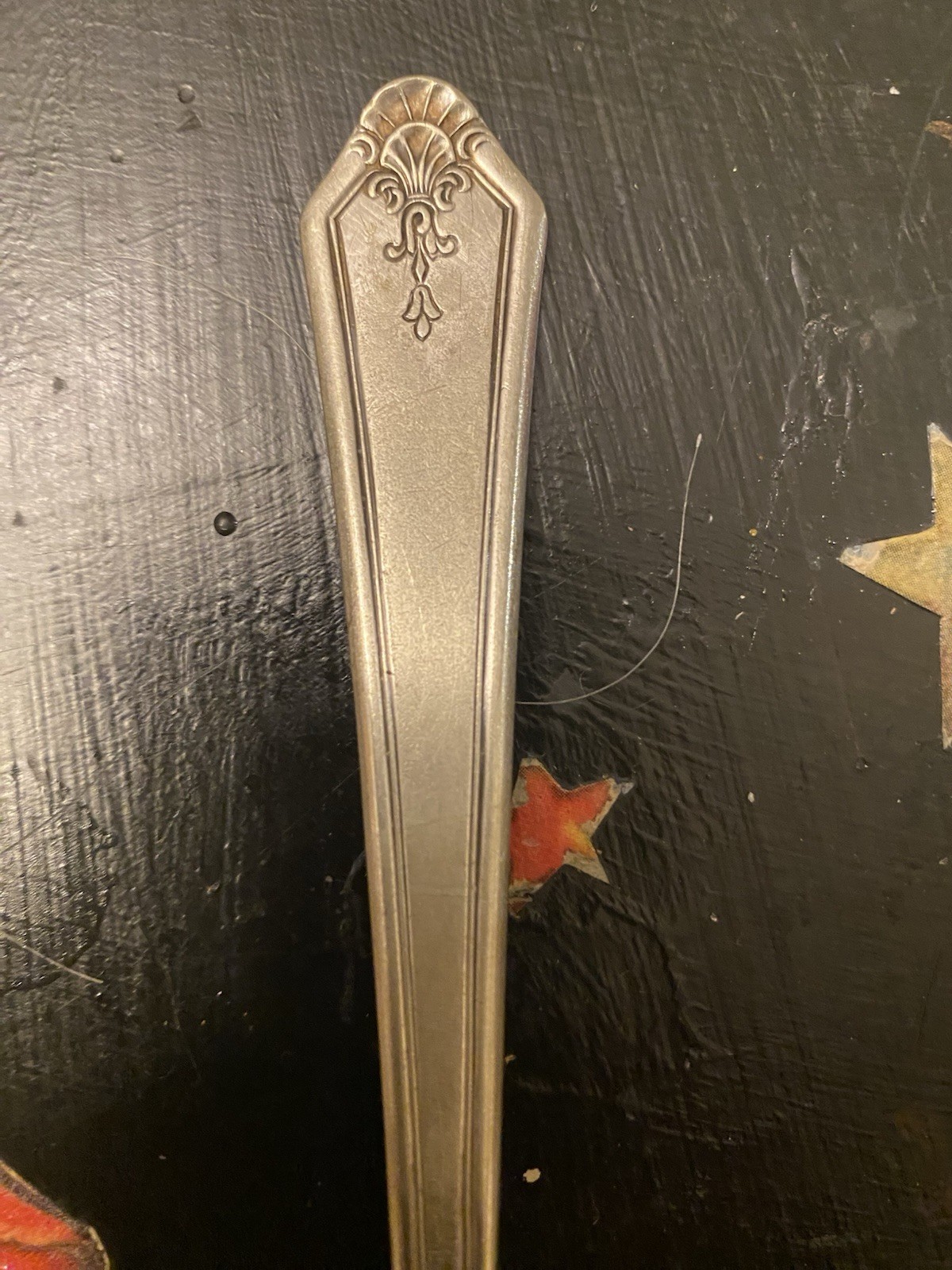 Antique Serving Spoon (Single Collectable Piece)