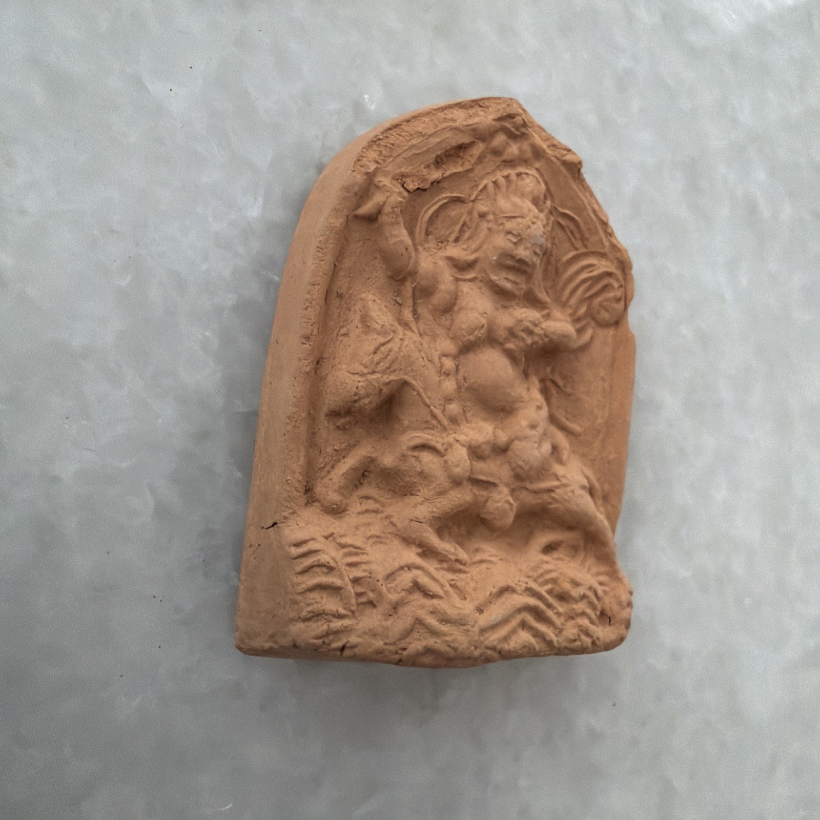 MONGOLIAN TIBETAN BUDDHIST HANDMADE CLAY TSA TSA