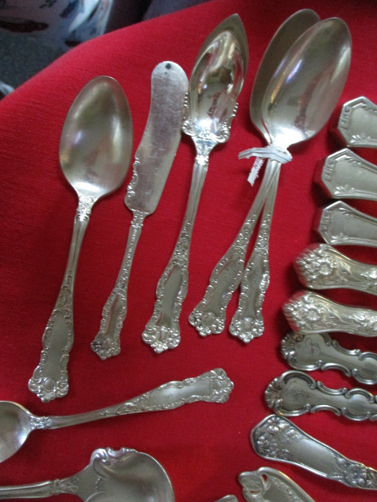 (30) Antique Silverplate Flatware/Serving Pieces, Mixed Lot #25
