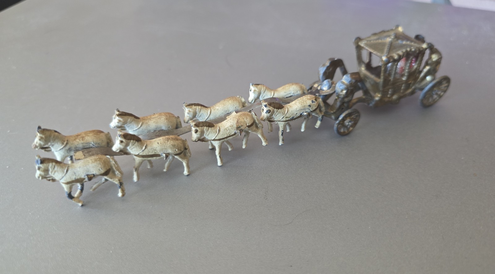 Vintage Johillco Die Cast Stage Coach – British Made Royal Coronation