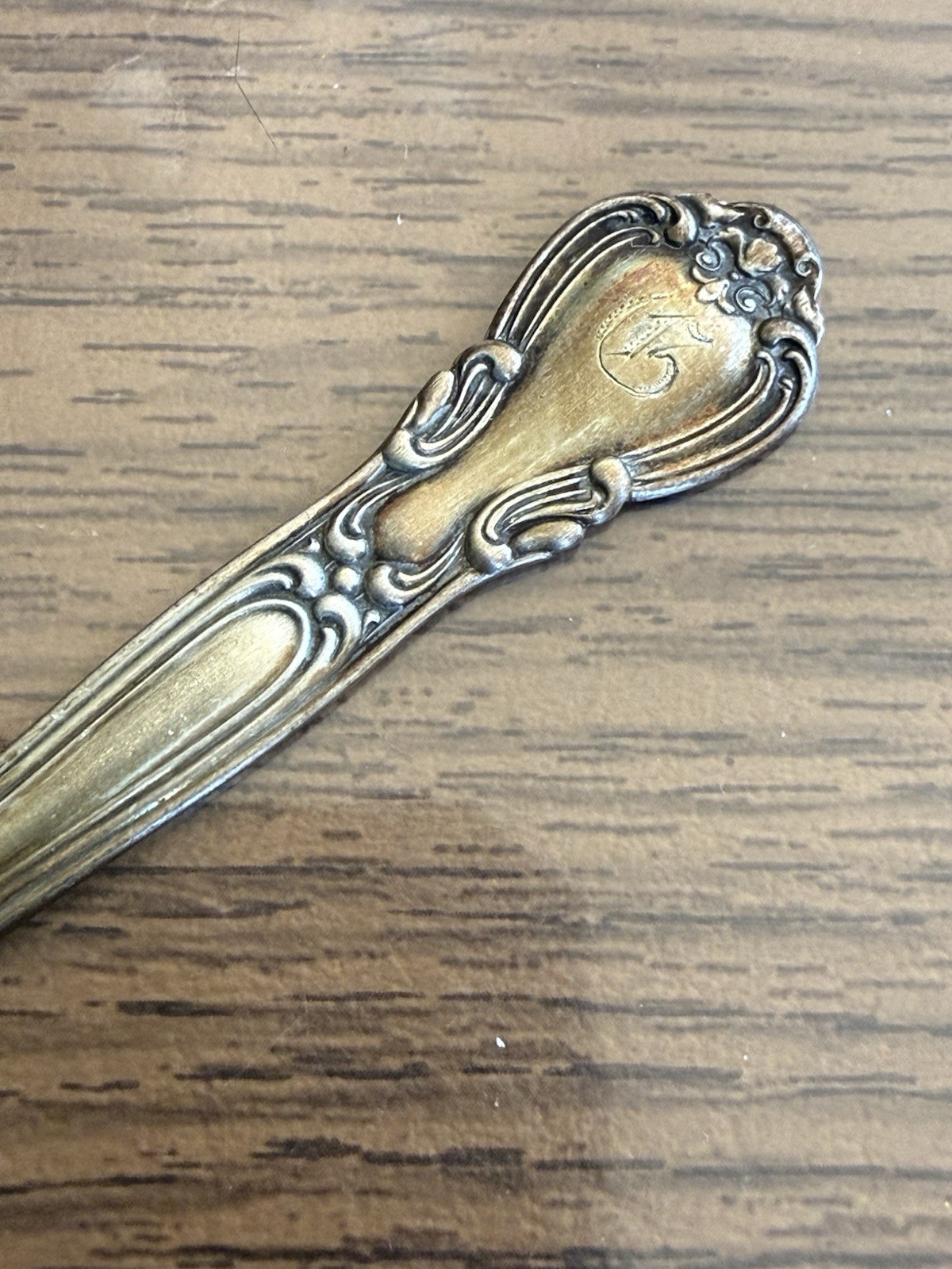 Chantilly By Gorham Sterling Silver 6 3/8” Flat Handle BUTTER KNIFE Spreader