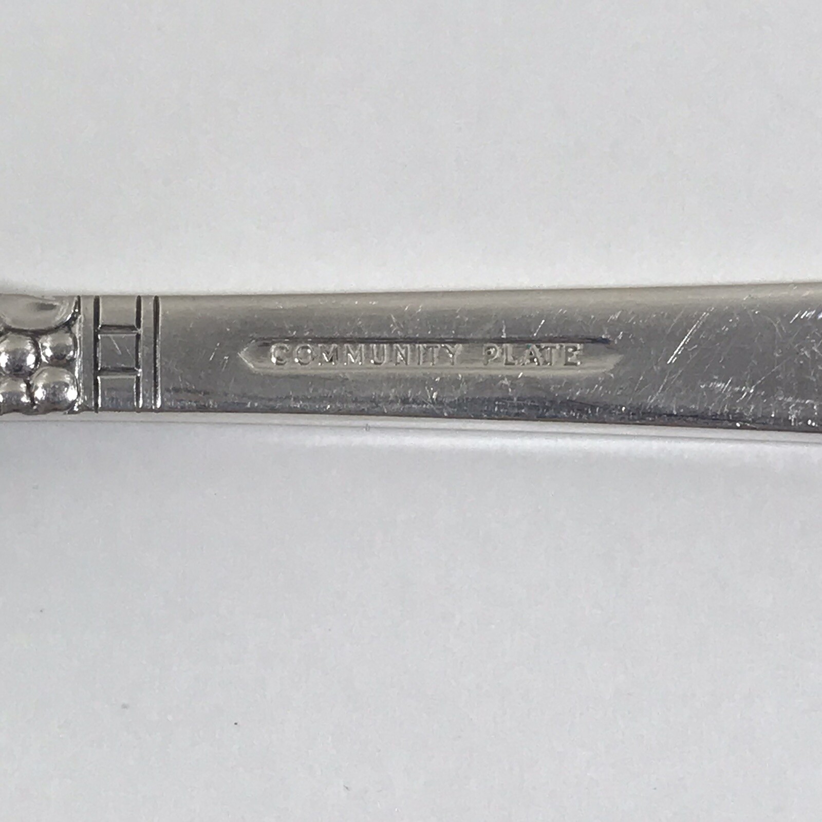 4 Teaspoons Forever Silver Plate Oneida Community Plate Glossy 6 1/4″L