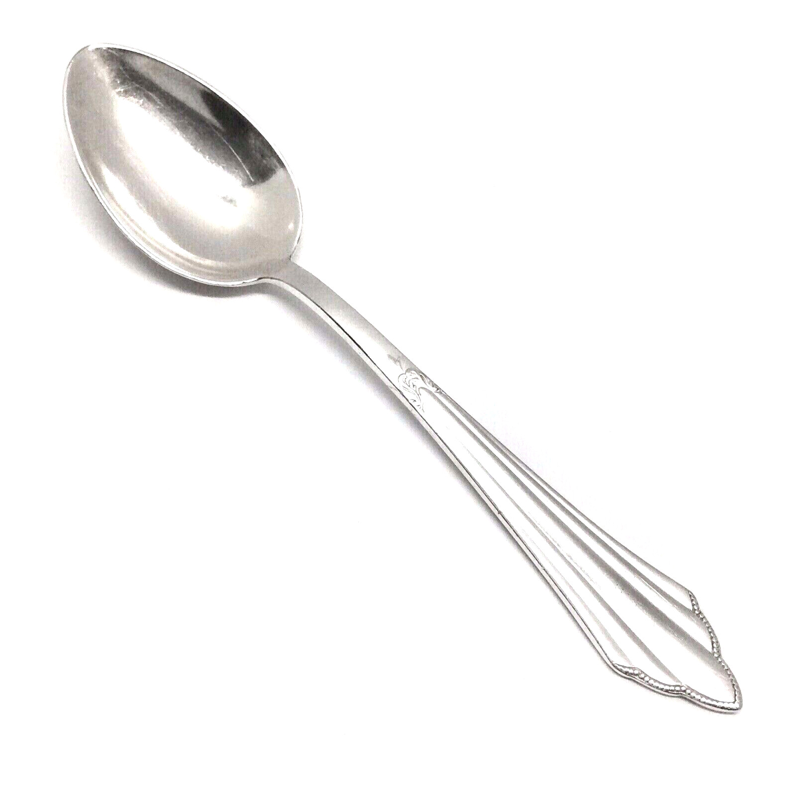 WMF 90/100 Glossy Dots FACHER Silverplate Teaspoon 5 1/2″ Flatware