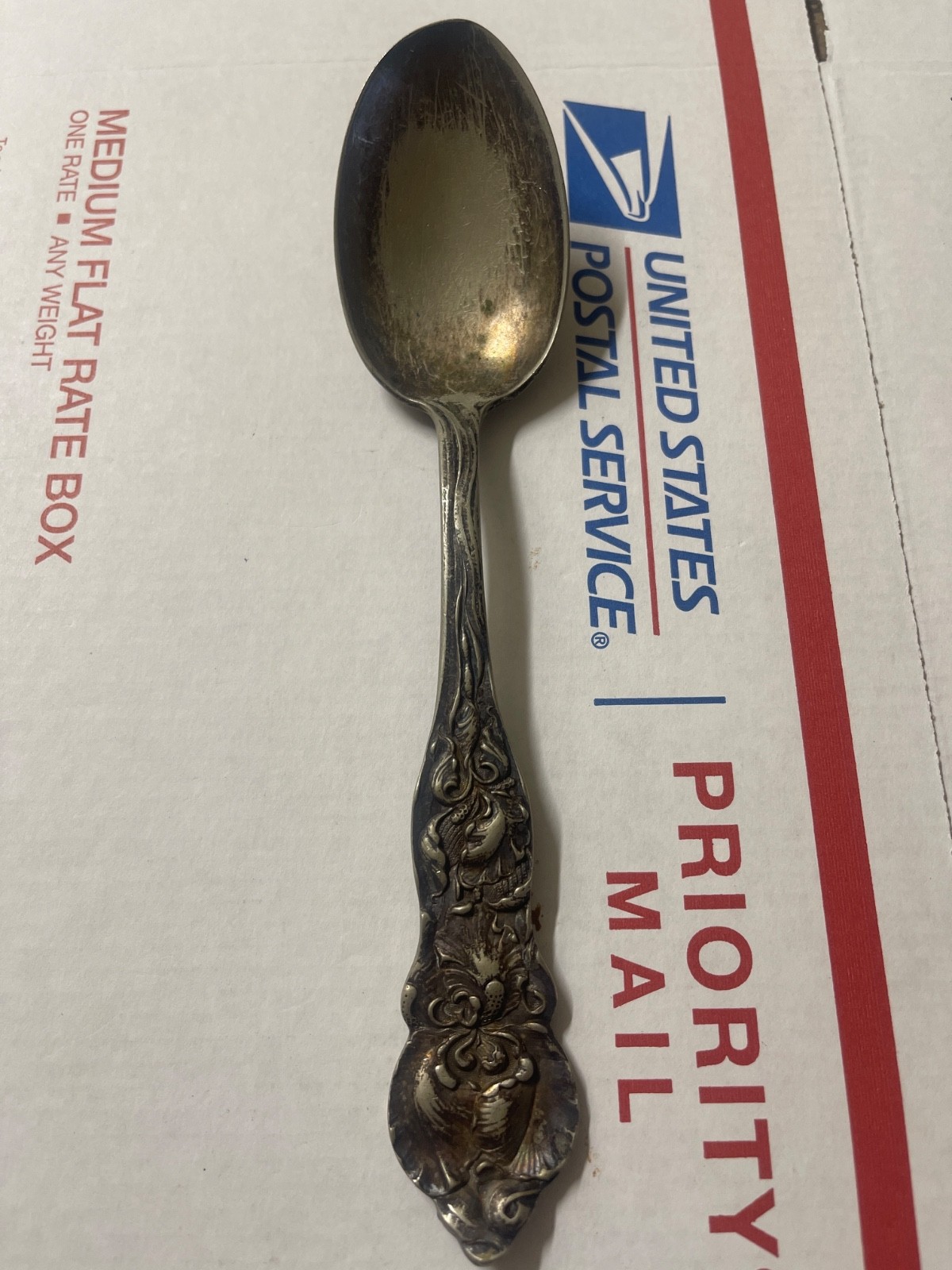 Silverplate Serving Spoon Williams Bros.