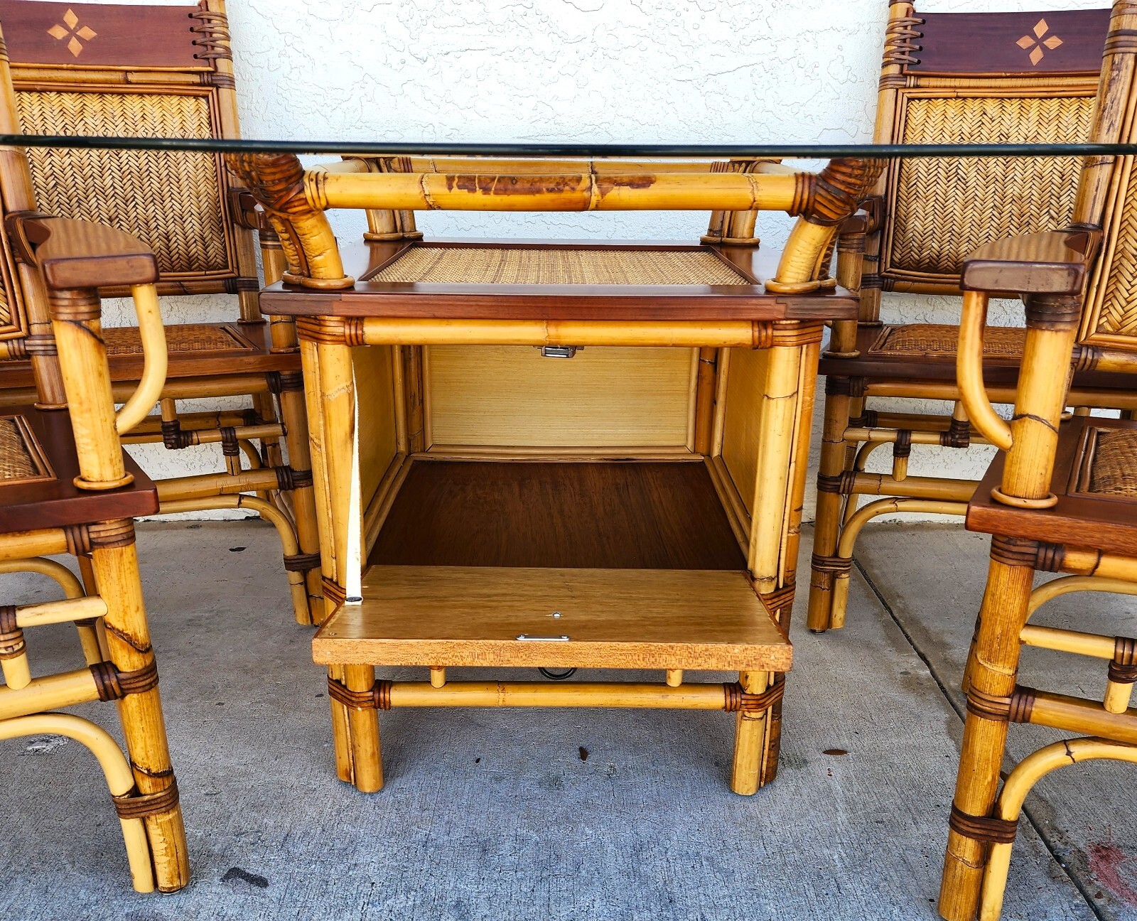 Bamboo Dining Set Custom Made