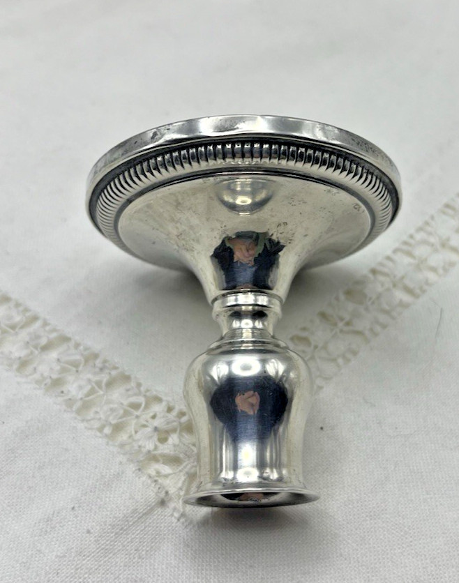 Single Fisher #1197 Weighted Sterling Silver Candle Holder