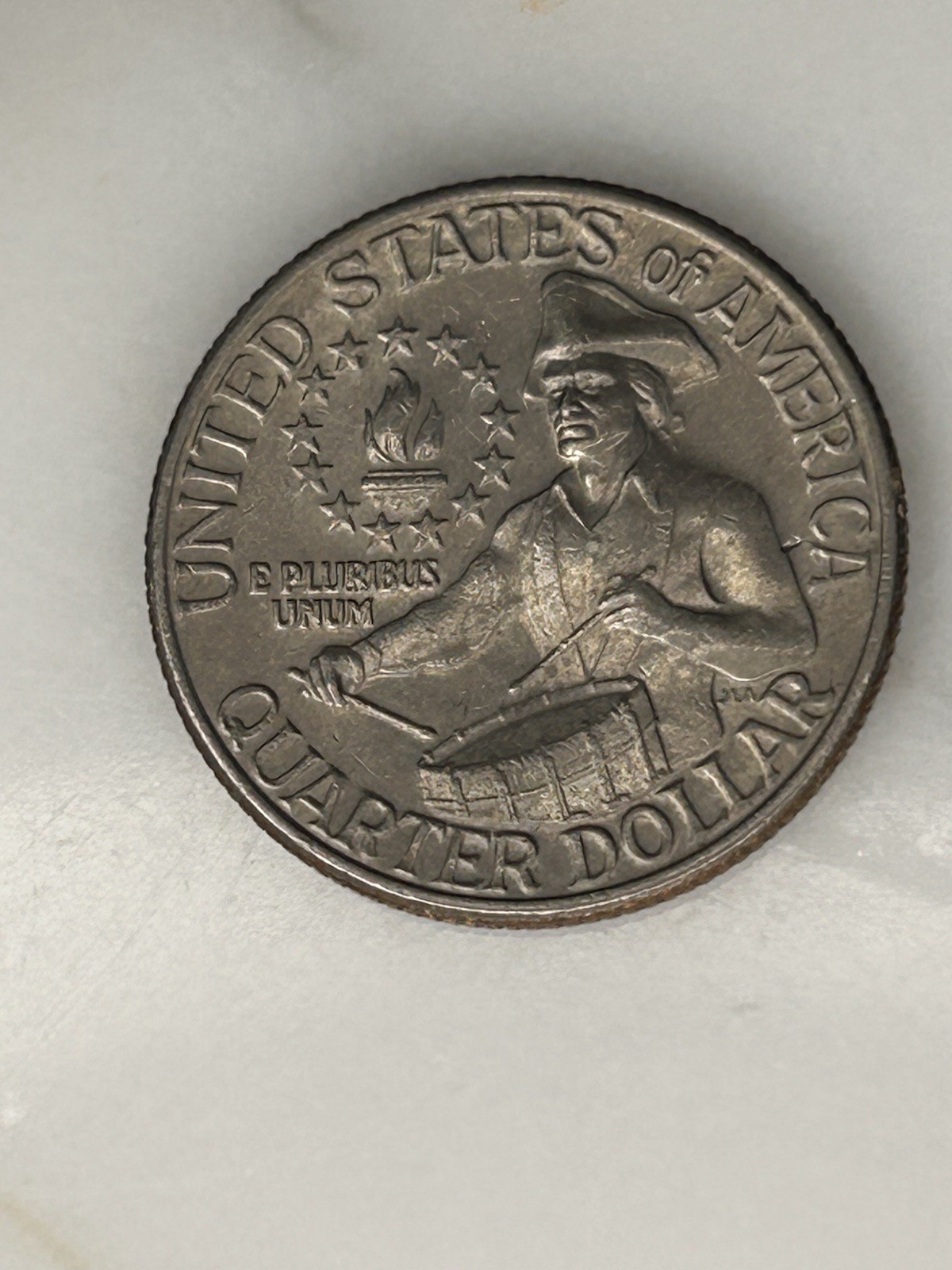 1776-1976 Rare Mint Errors(D) .25C George Washington Quarter