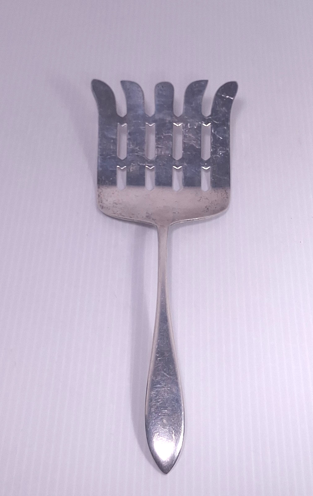 RARE Antique Joseph Seymour Sterling Silver Asparagus Server 9.5″