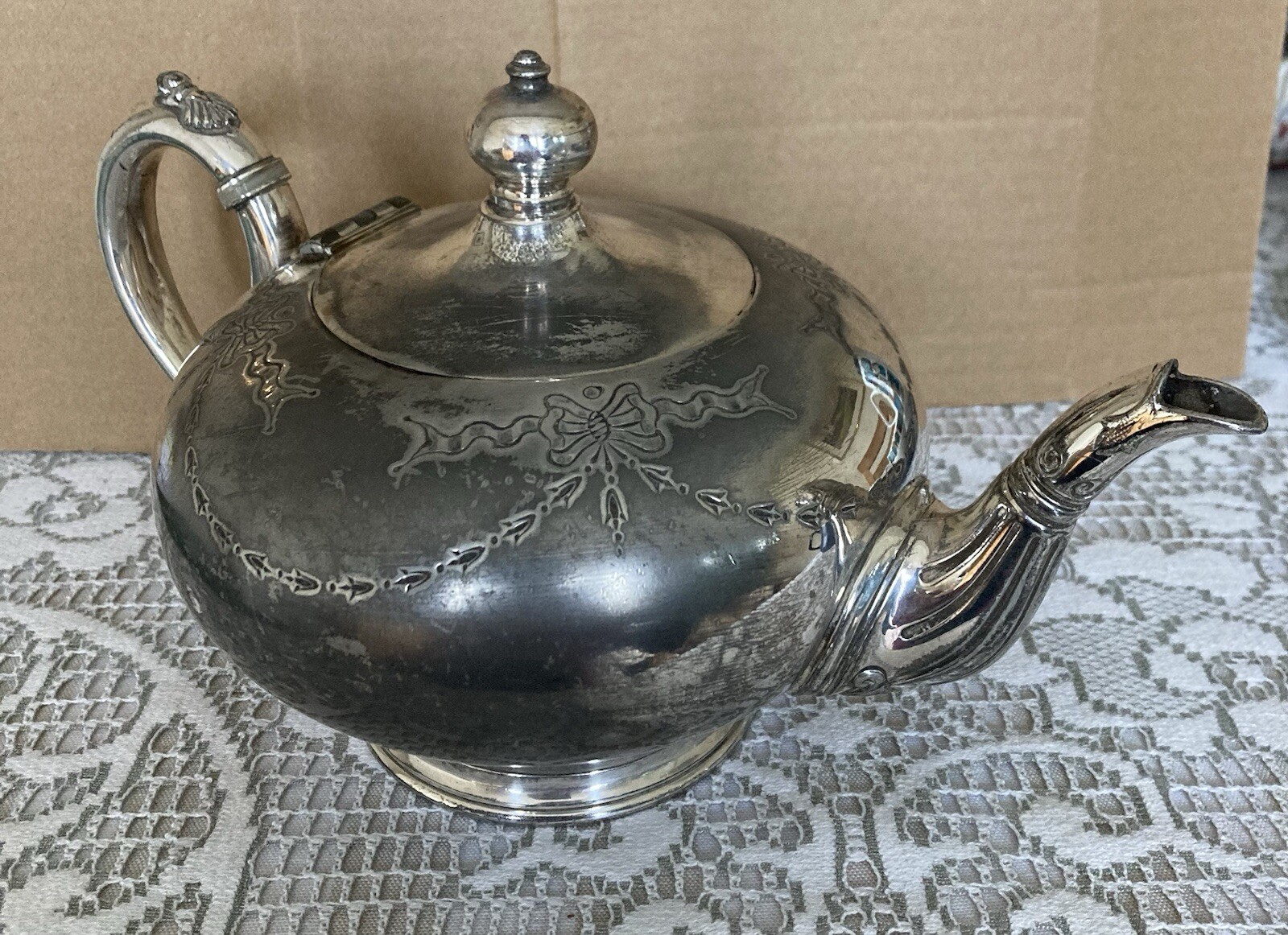 Silver Plated Tea Pot. James Dixon & Sons