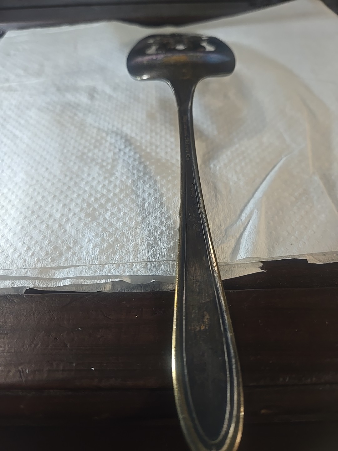 Solid Pierced Pie Server Bridal Wreath (Silverplate, 1950)