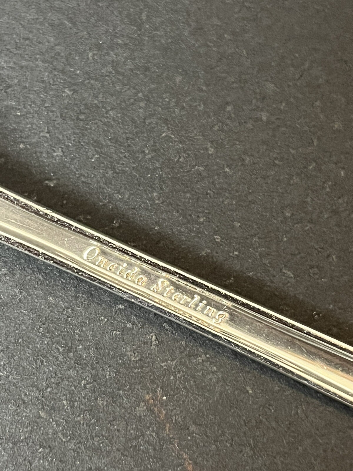 Oneida Sterling Silver Serving Spoon Virginian Pattern 65.5 Grams No monogram