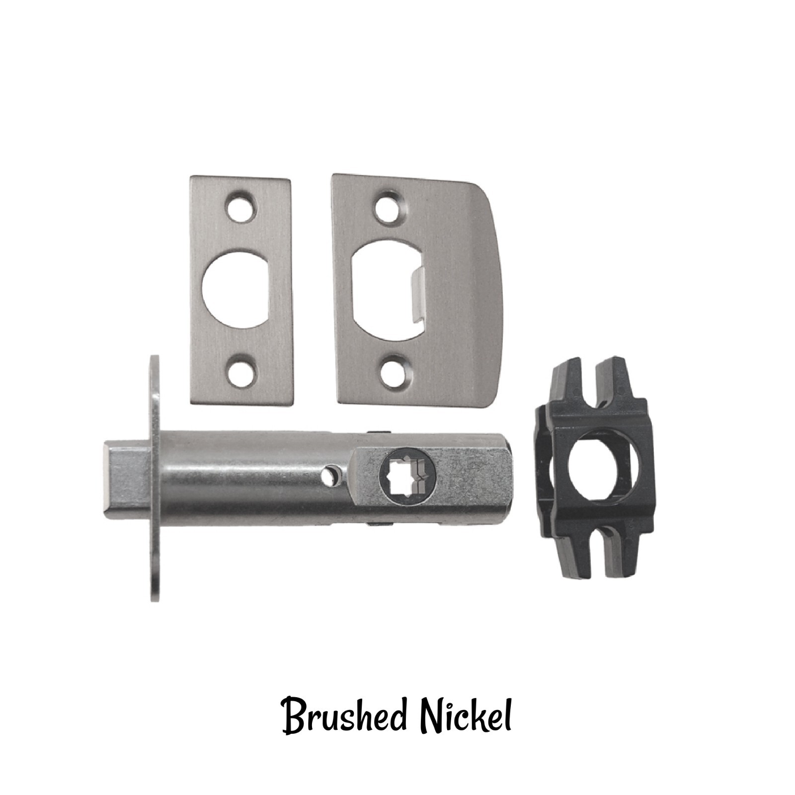 Modern Door lock lock for Antique Knobs 2-3/8″ Backset Polished Brass Finish