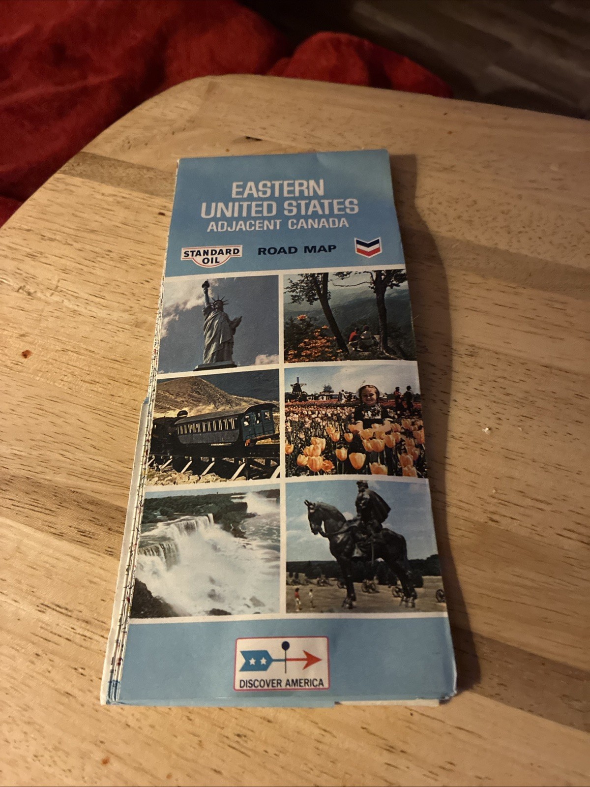 1970 Standard Oil Company Road Map of Eastern United States and Adjacent Canada